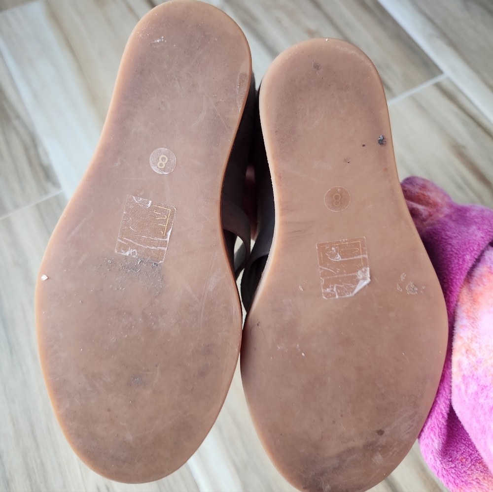 Jeffrey Campbell Suede Wedge Sandals - Picture 6 of 11